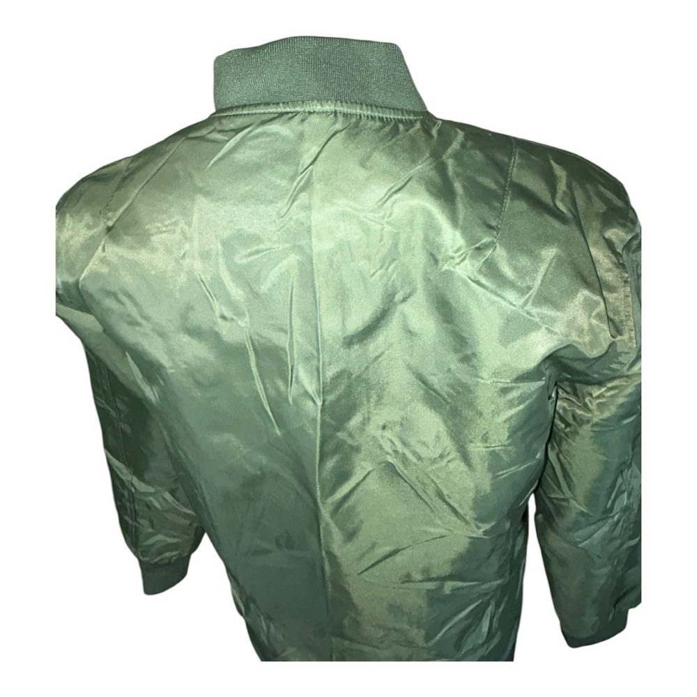 Asstseries Militare Women’s  Bomber Jacket Windbreaker Blue Lightweight Size S - Picture 5 of 15